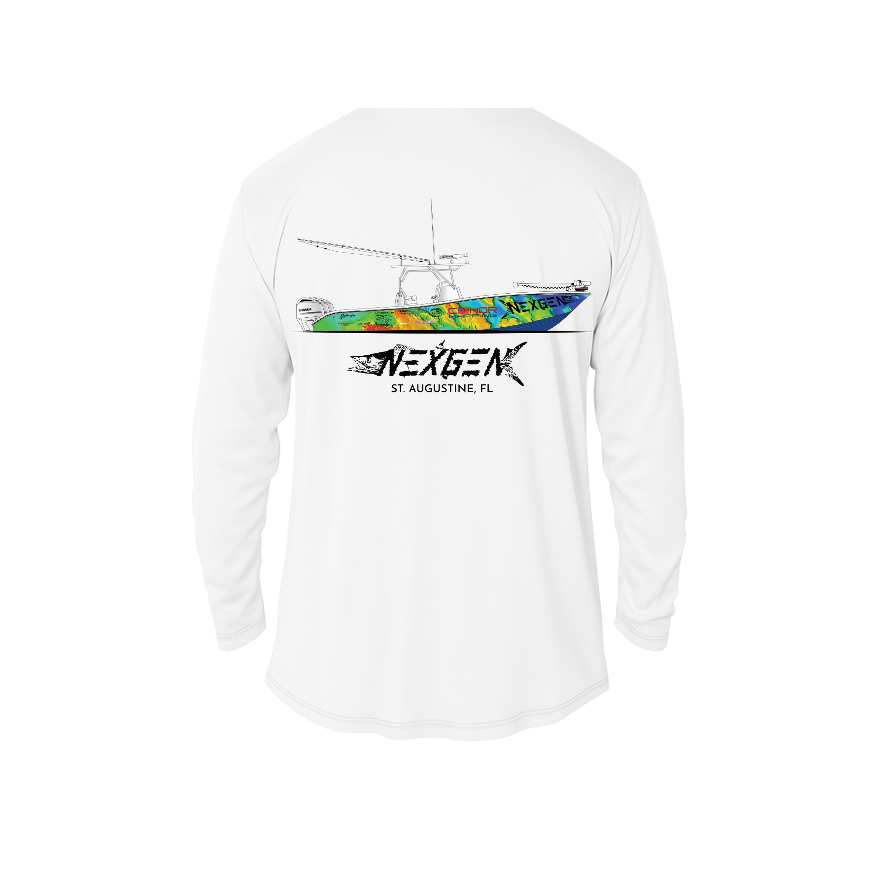 Boat Artwork + Custom Performance Shirt Bundle