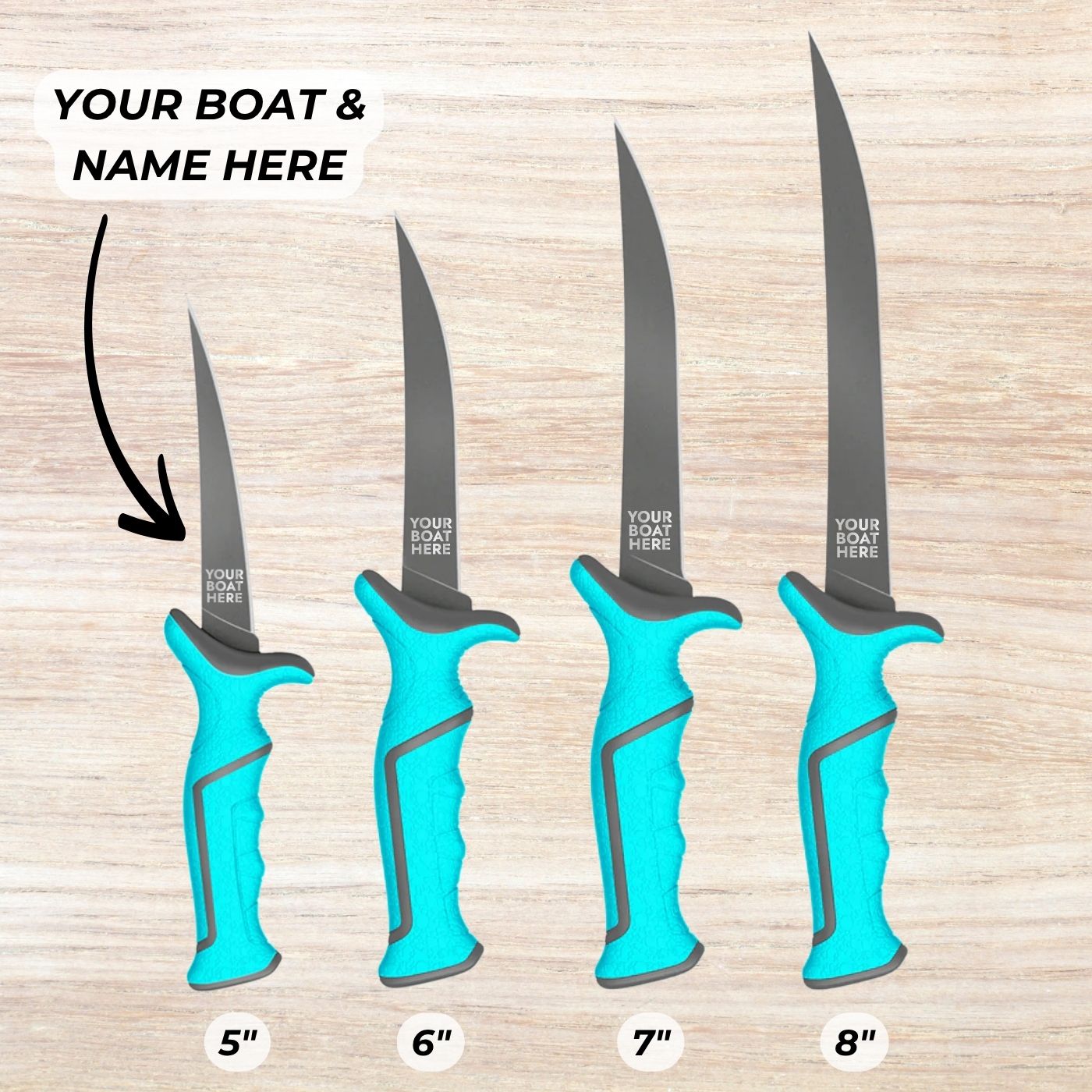 Custom Fixed Filet Knife by Toadfish