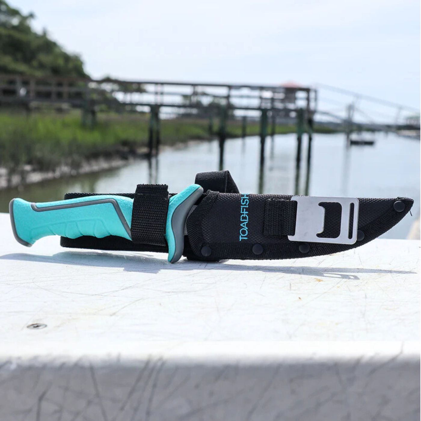Custom Fixed Filet Knife by Toadfish