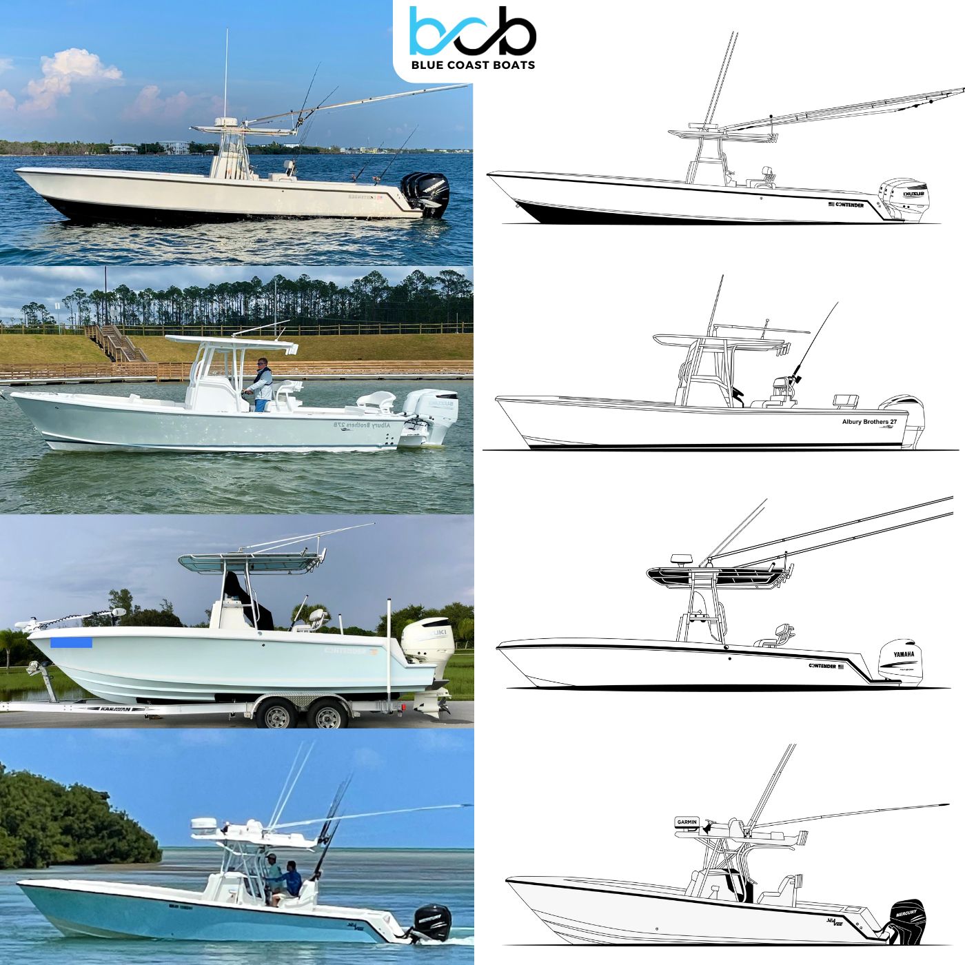 Custom Digital Boat Artwork