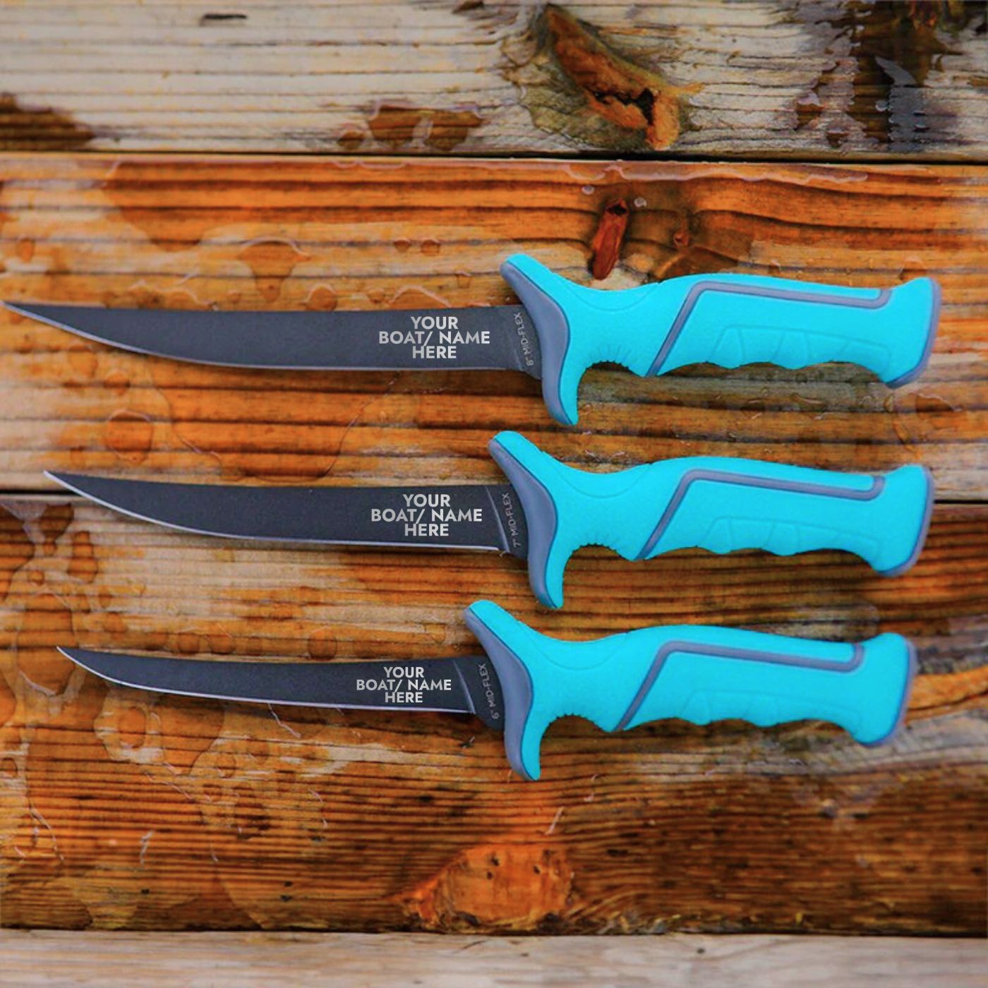 Custom Fixed Filet Knife by Toadfish