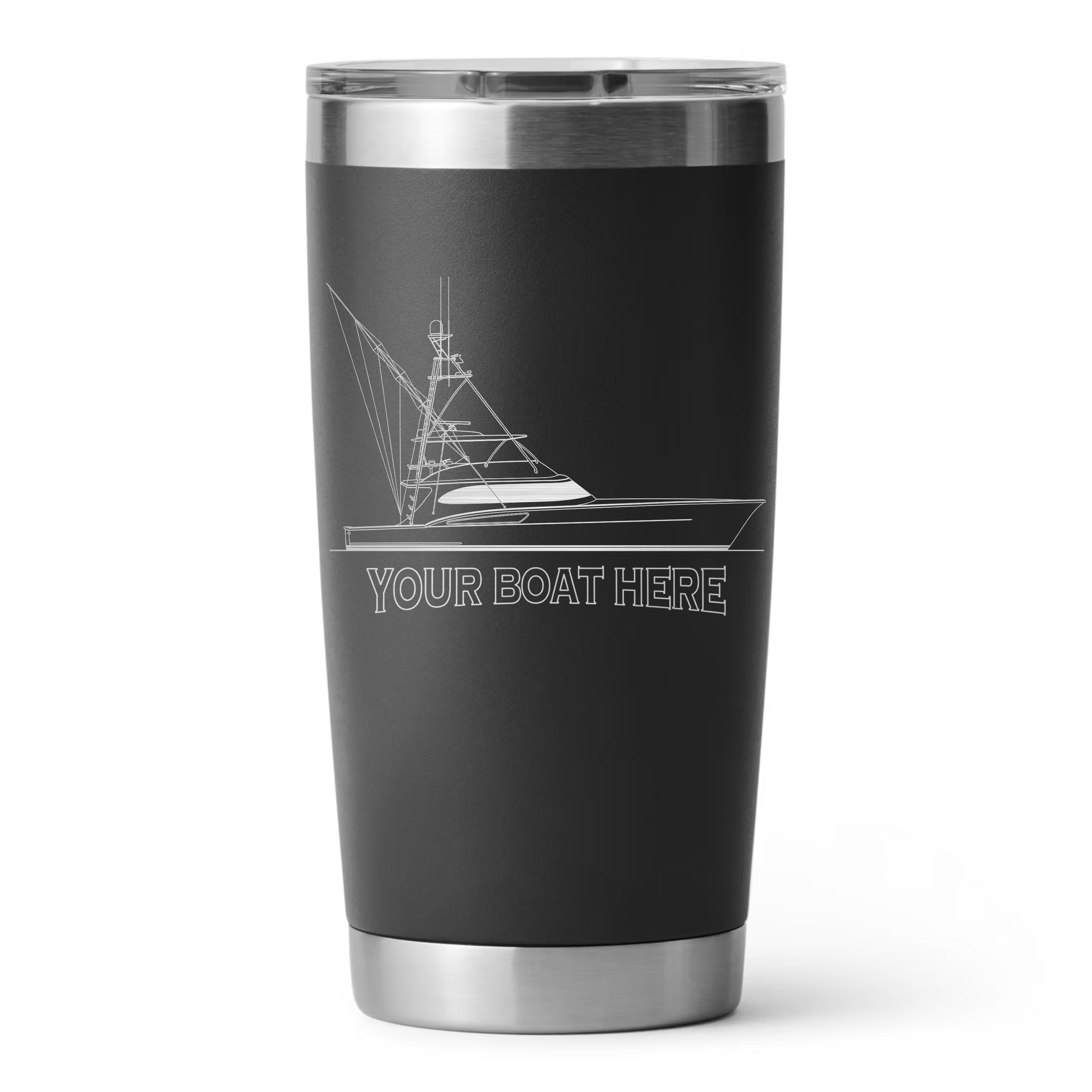 Custom Stainless Steel Boat Tumbler