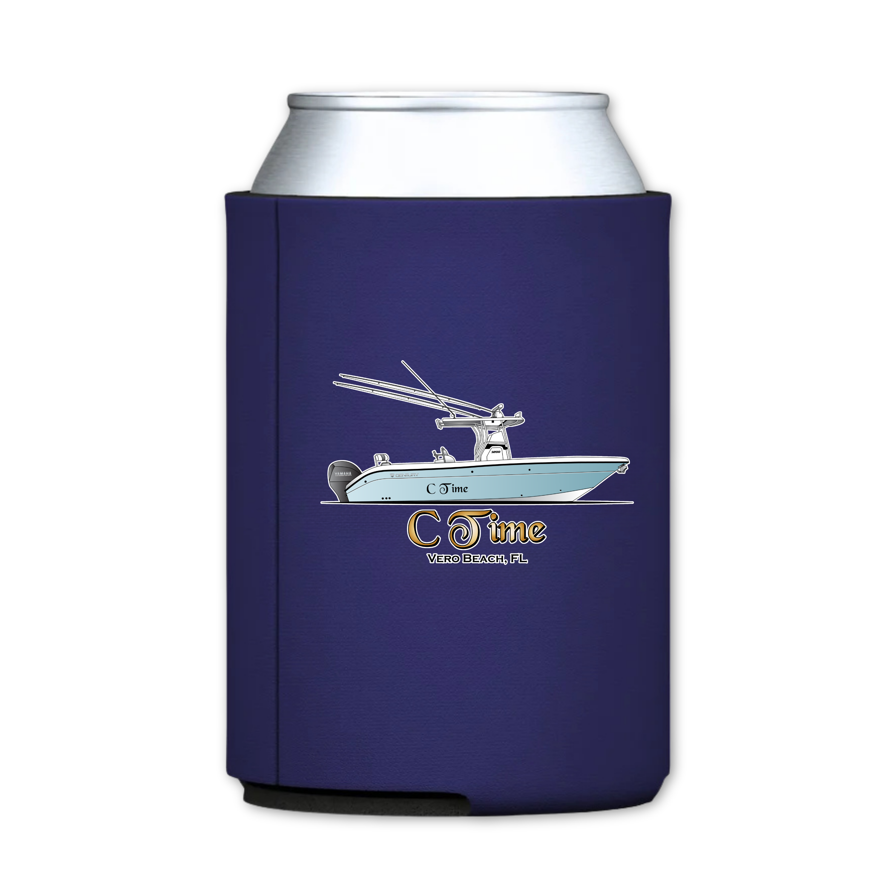 Custom Boat Koozie