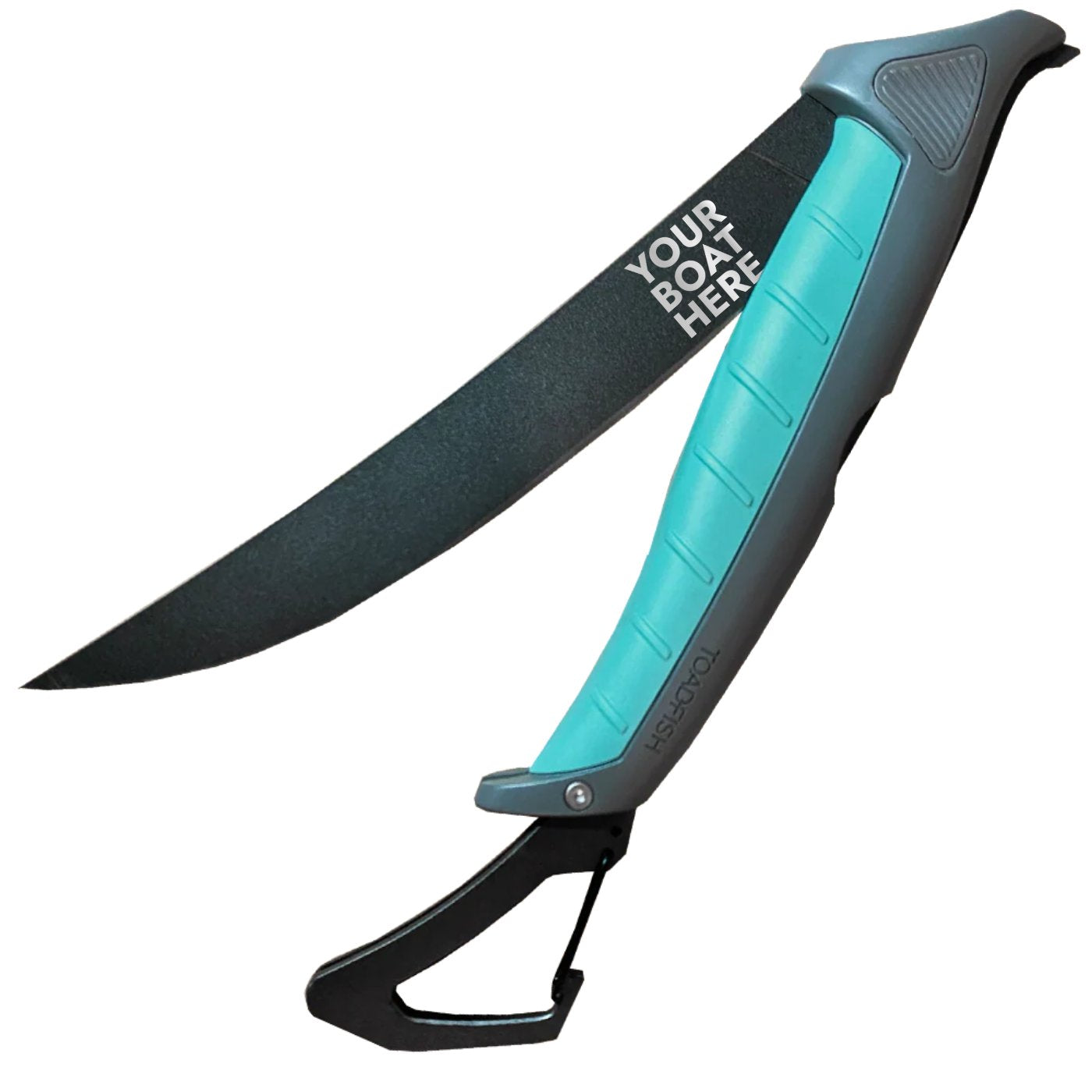 Custom Folding Fillet Knife by Toadfish