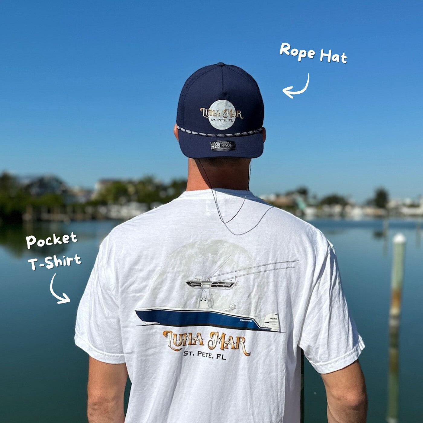 Custom Boat Rope Hat