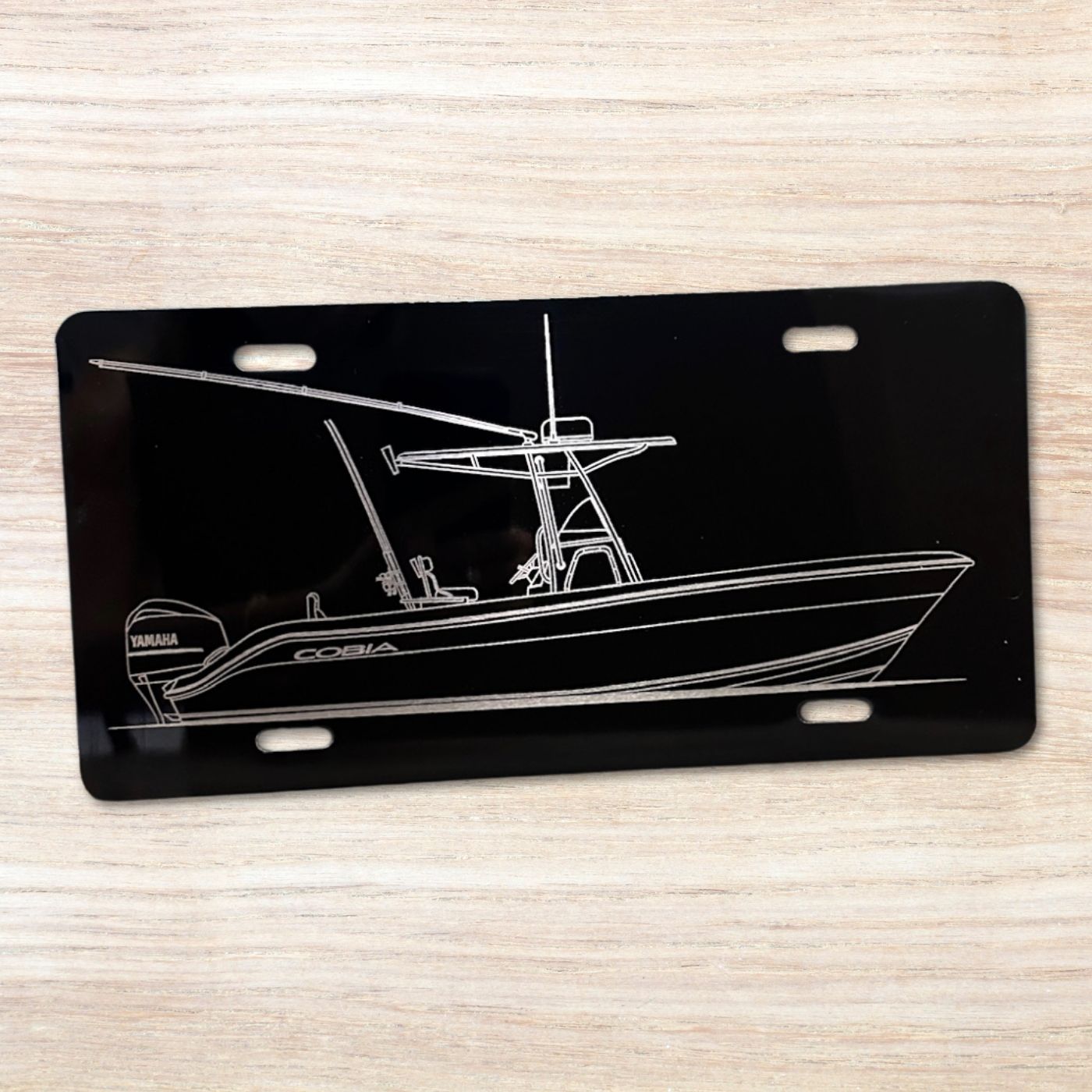 Custom Boat License Plate