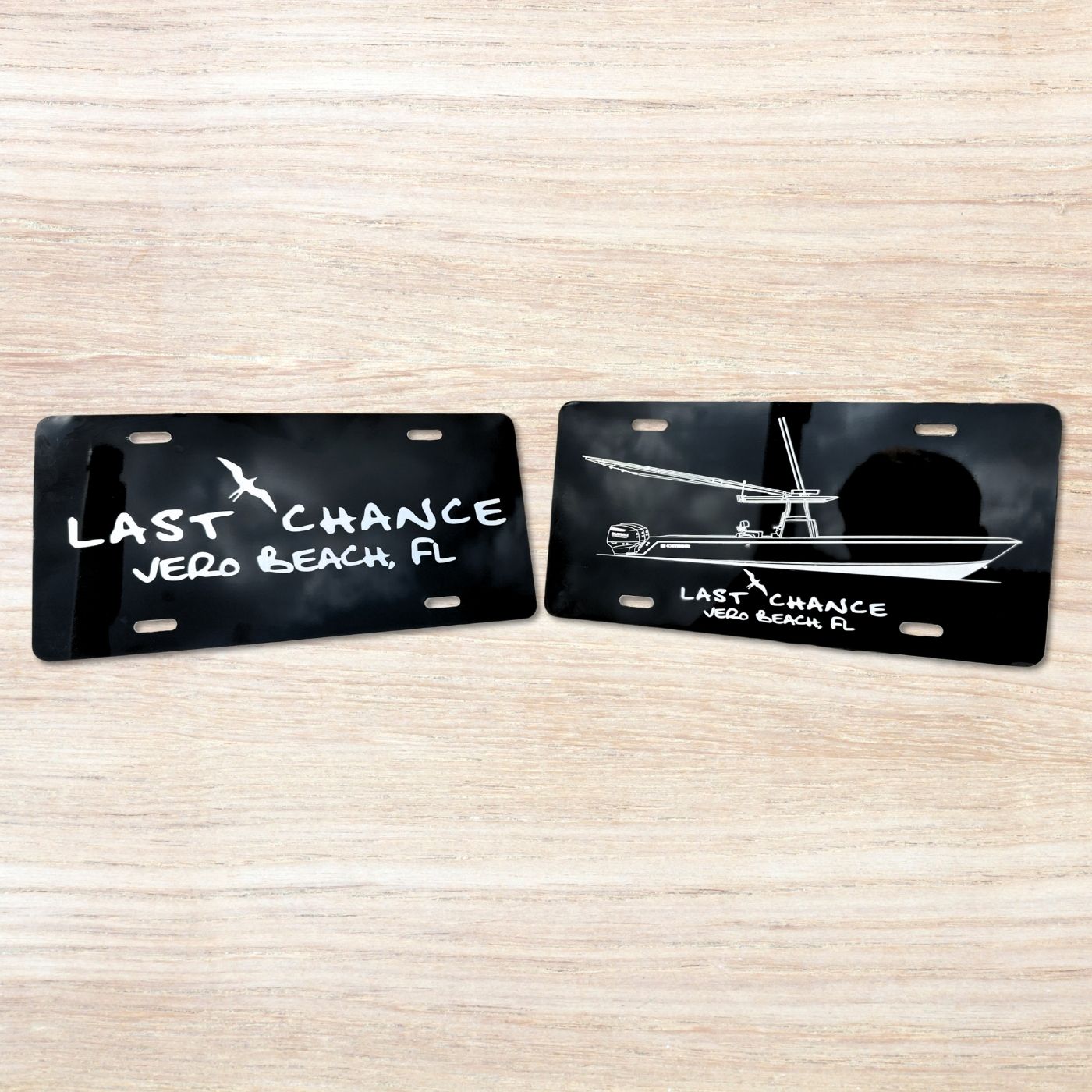 Custom Boat License Plate