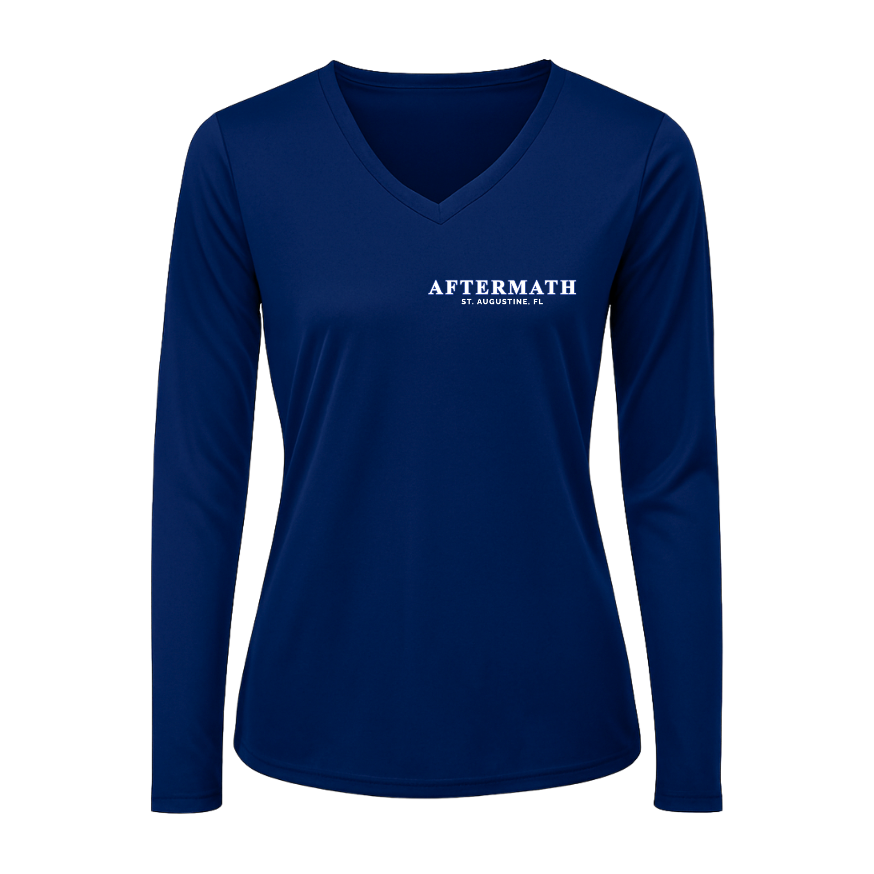 Women’s Long Sleeve Custom Boat Shirt – UPF 50+ Performance Fit