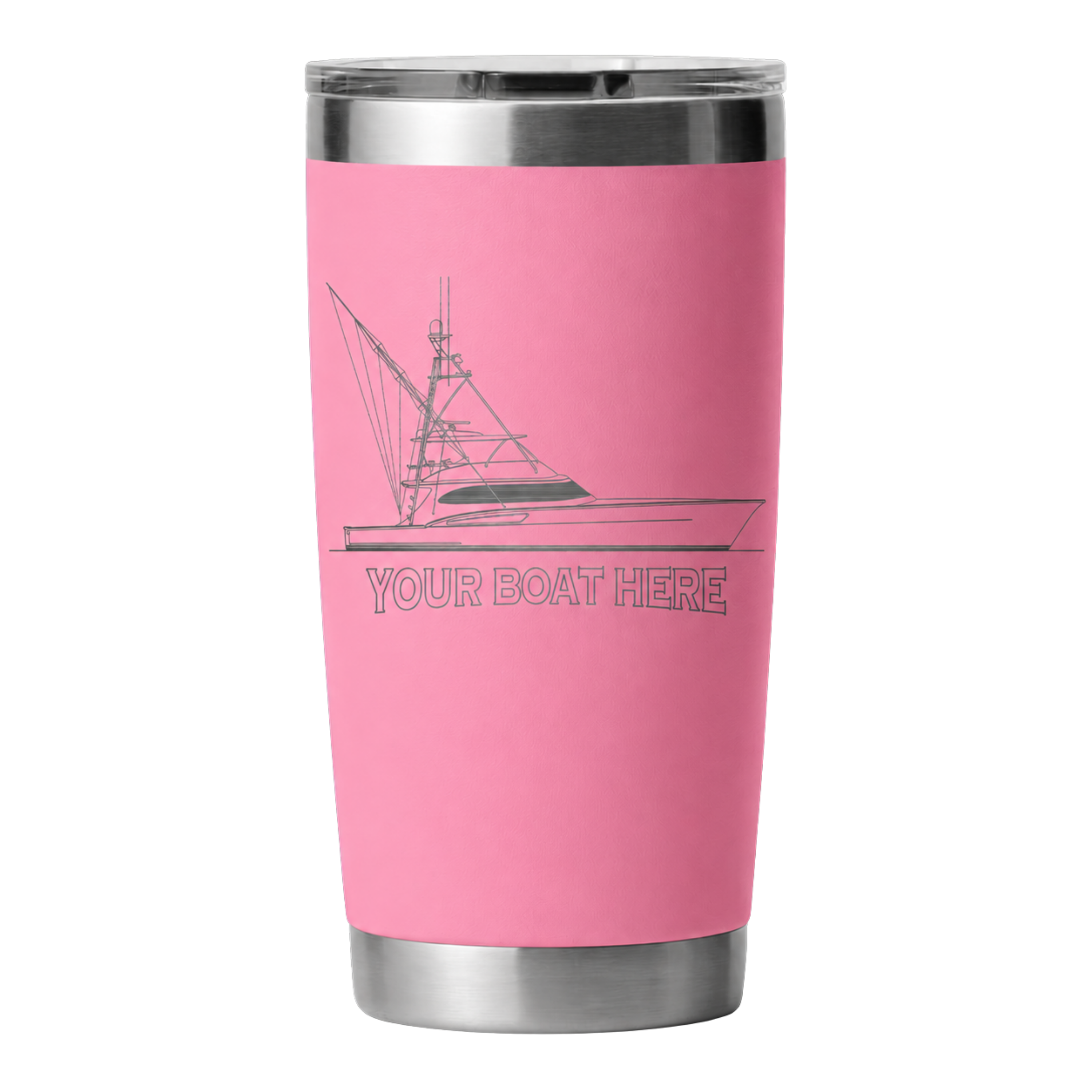 Custom Stainless Steel Boat Tumbler
