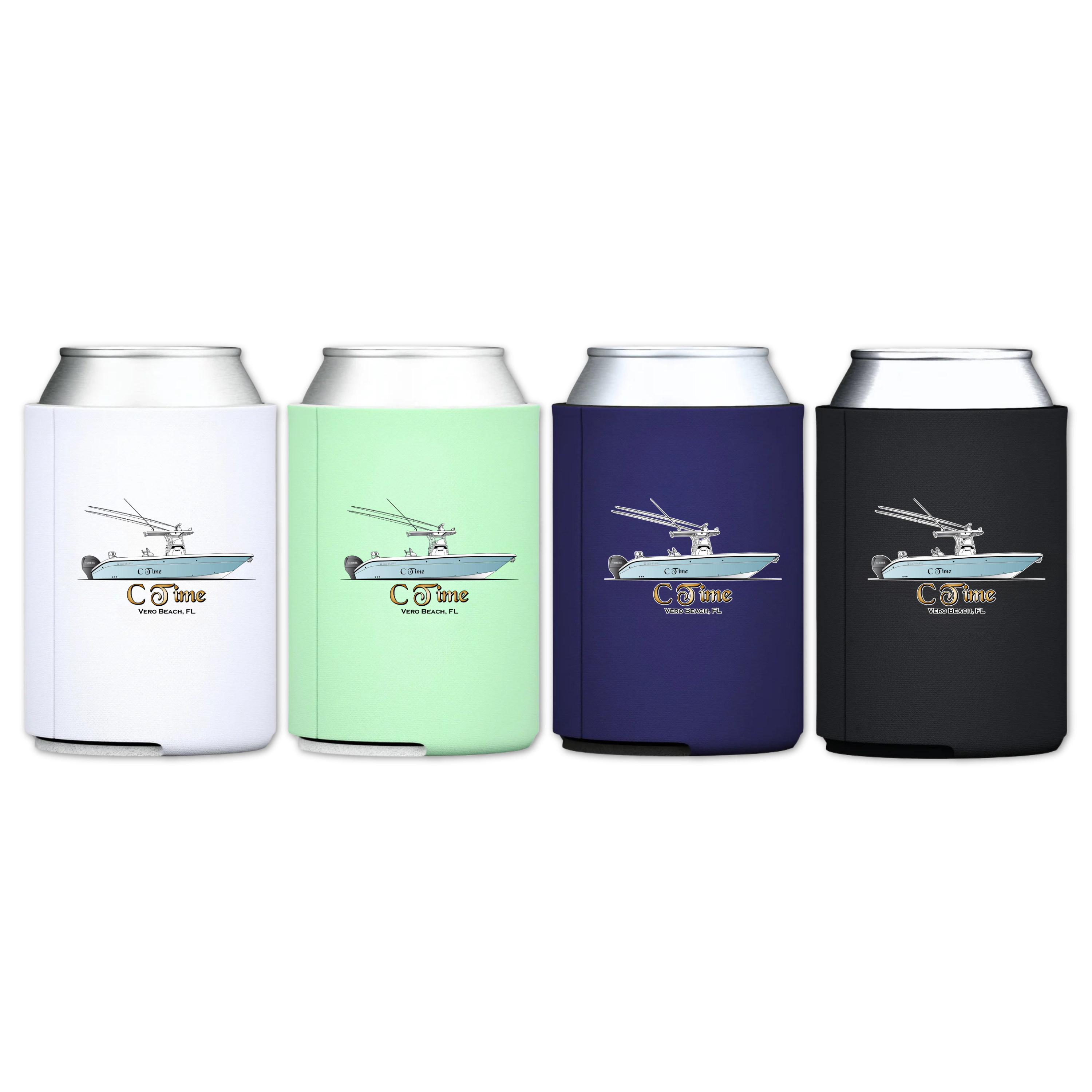 Custom Boat Koozie