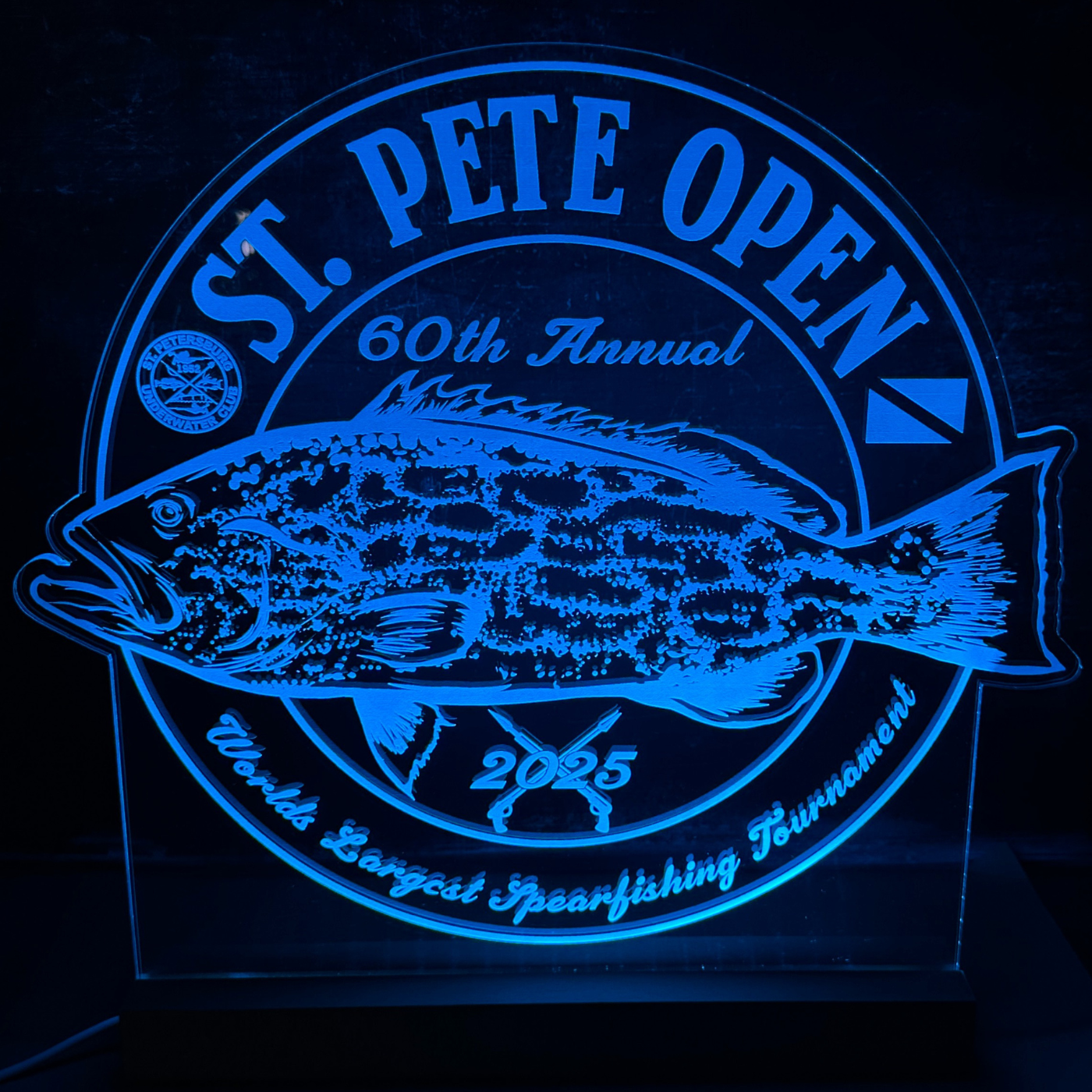 LED Fish Sign (St. Pete Open)