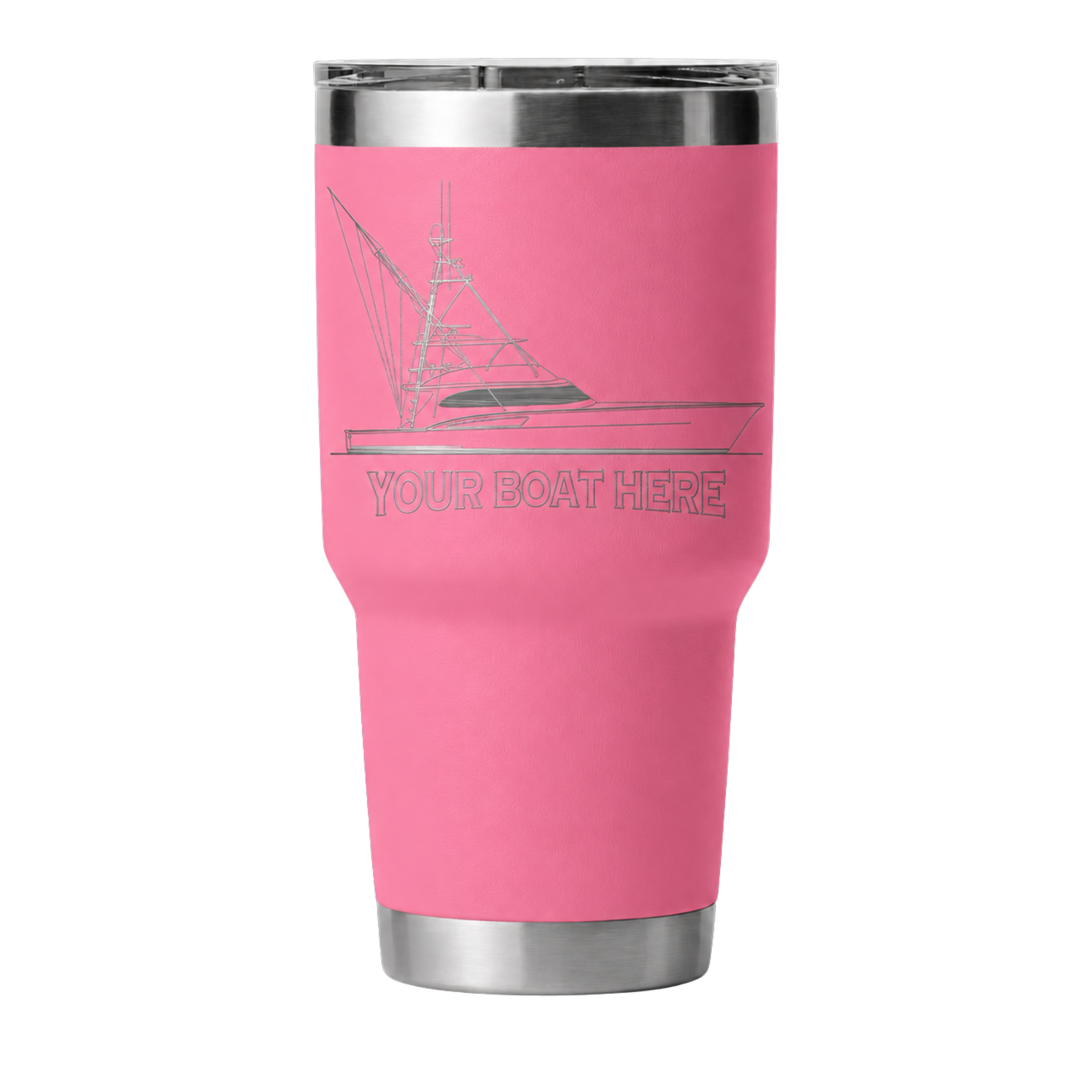 Custom Stainless Steel Boat Tumbler