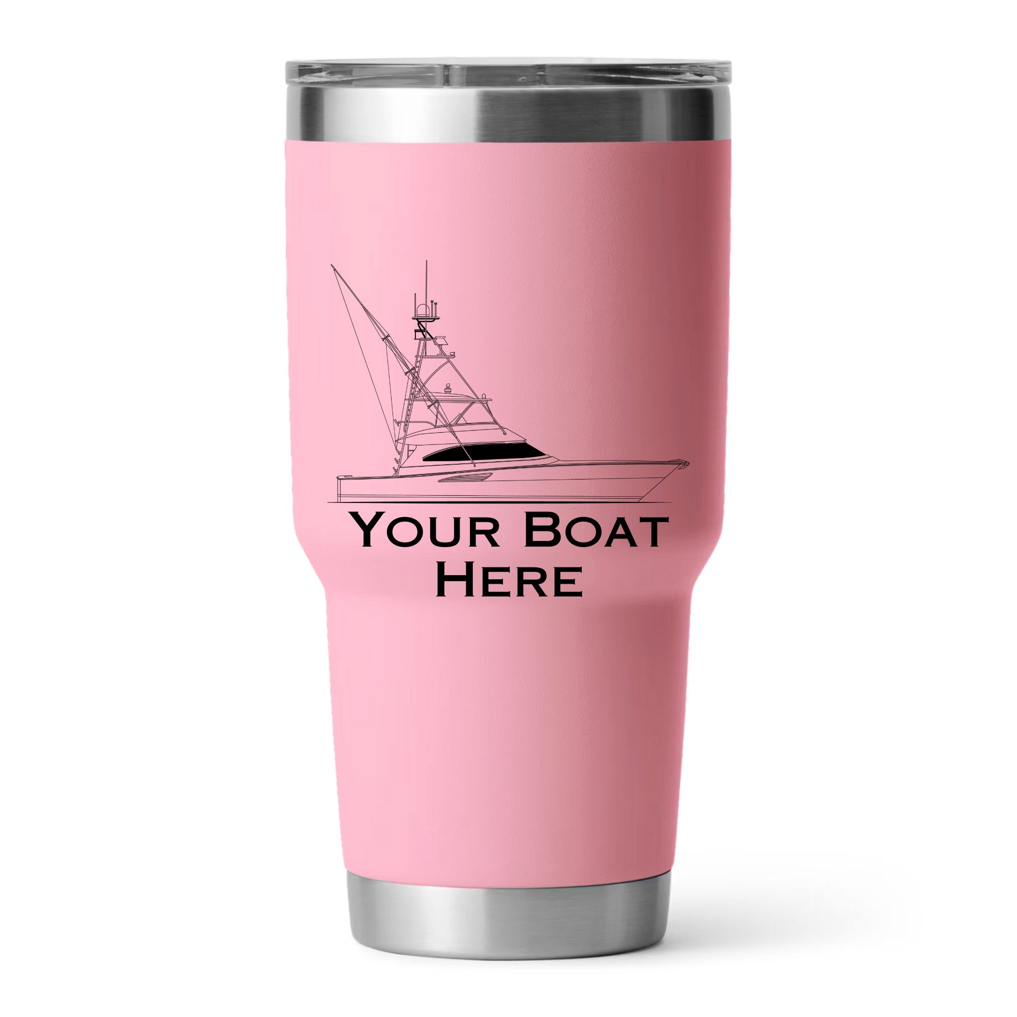 Custom Stainless Steel Boat Tumbler