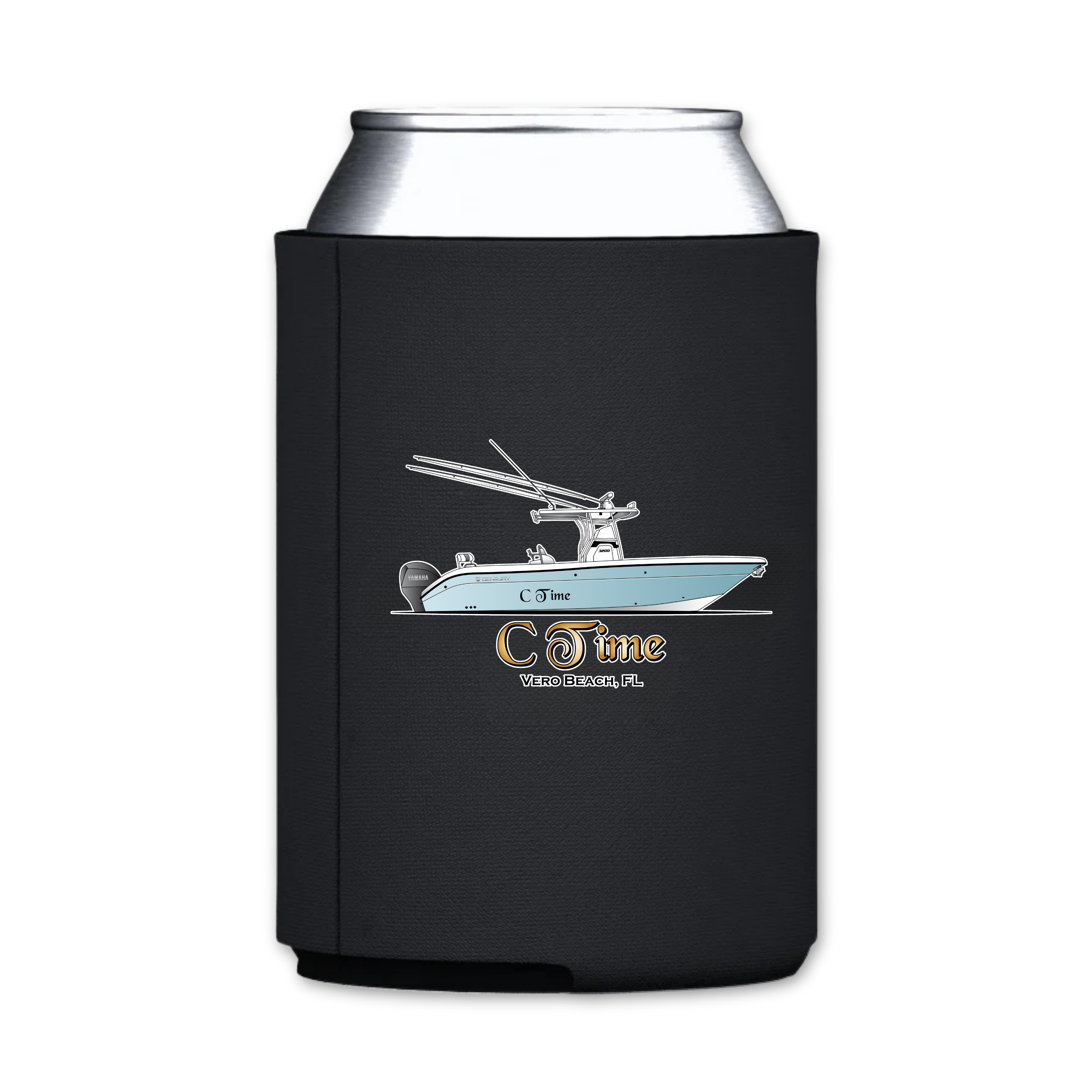 Custom Boat Koozie