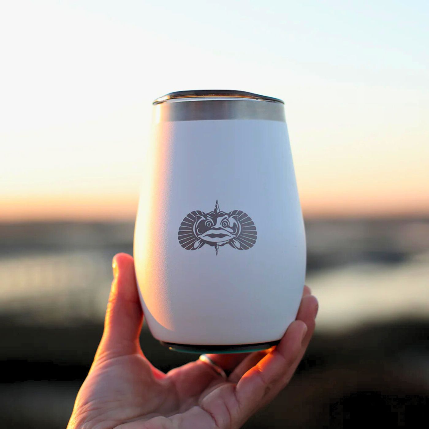 Custom 10oz Wine Tumbler - Non Tipping by Toadfish