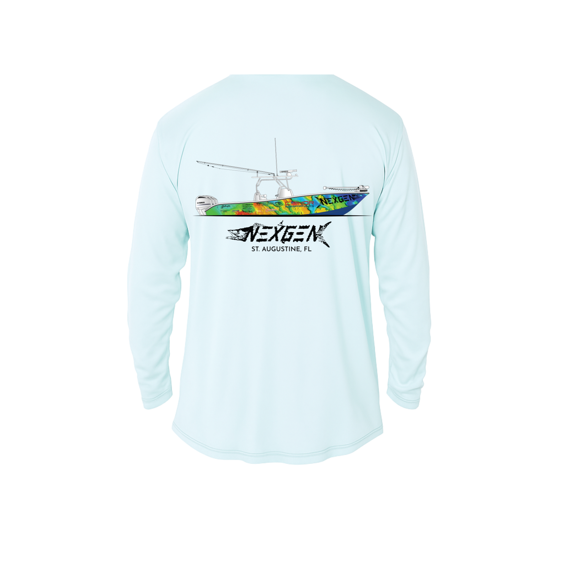 Boat Artwork + Custom Performance Shirt Bundle