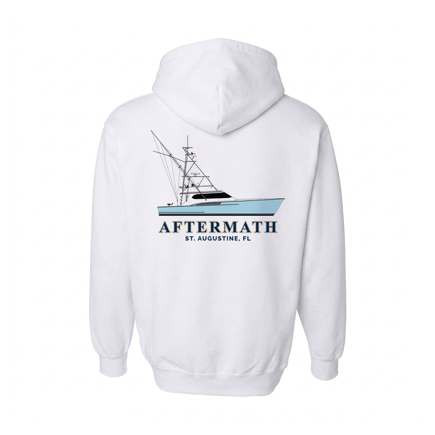 Custom Boat Hoodie – Heavyweight Boating Hoodie