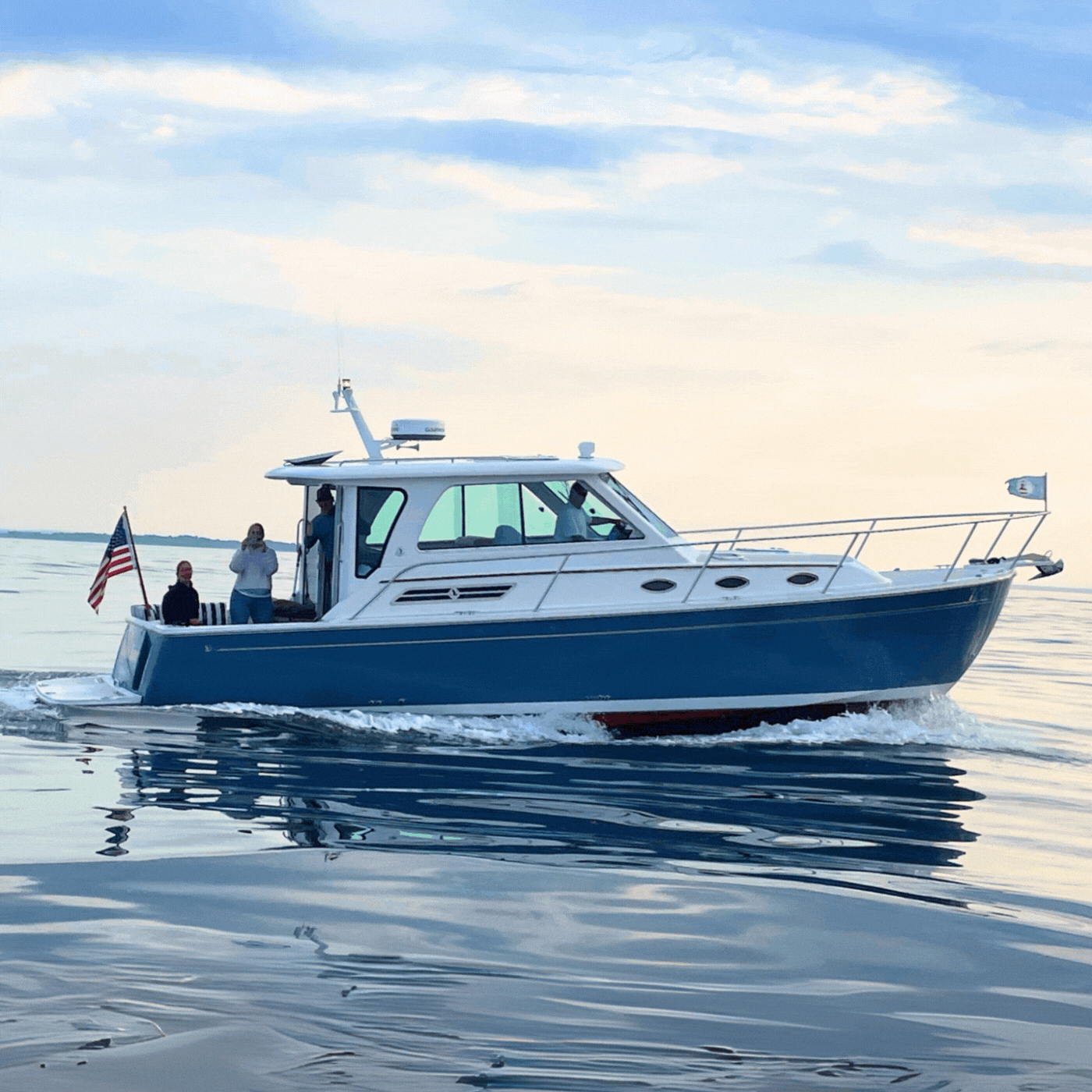 Boat Artwork + Custom Engraved Tumbler