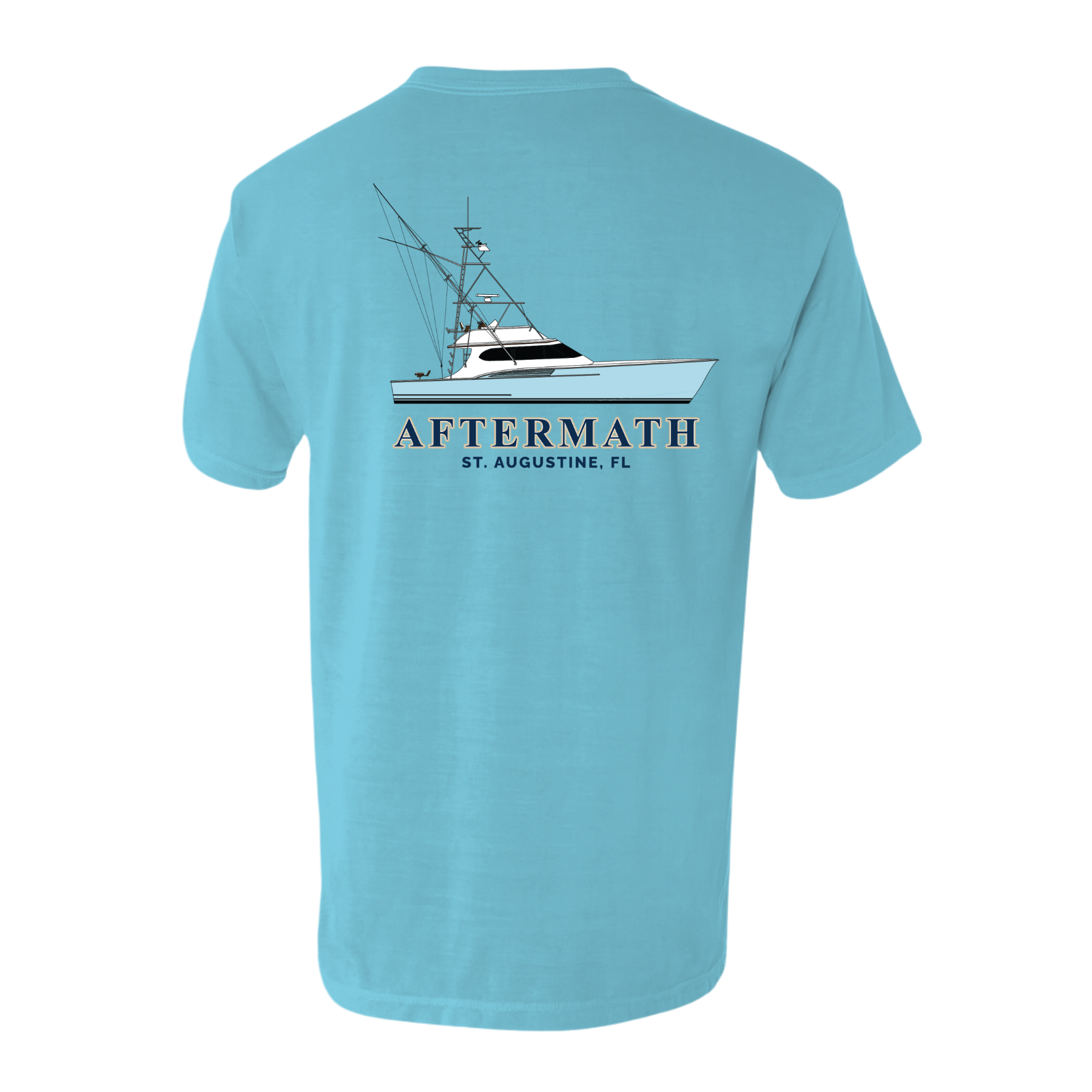 Custom Boat Pocket T-Shirts – Comfort Colors® 100% Cotton