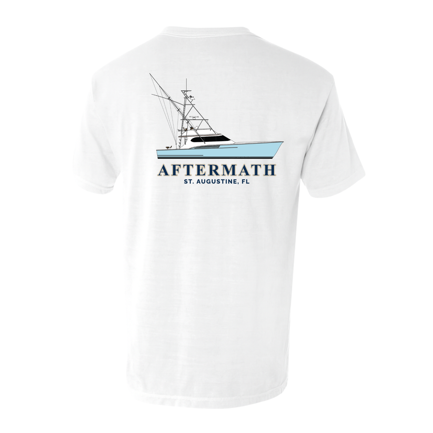 Custom Boat Pocket T-Shirts – Comfort Colors® 100% Cotton