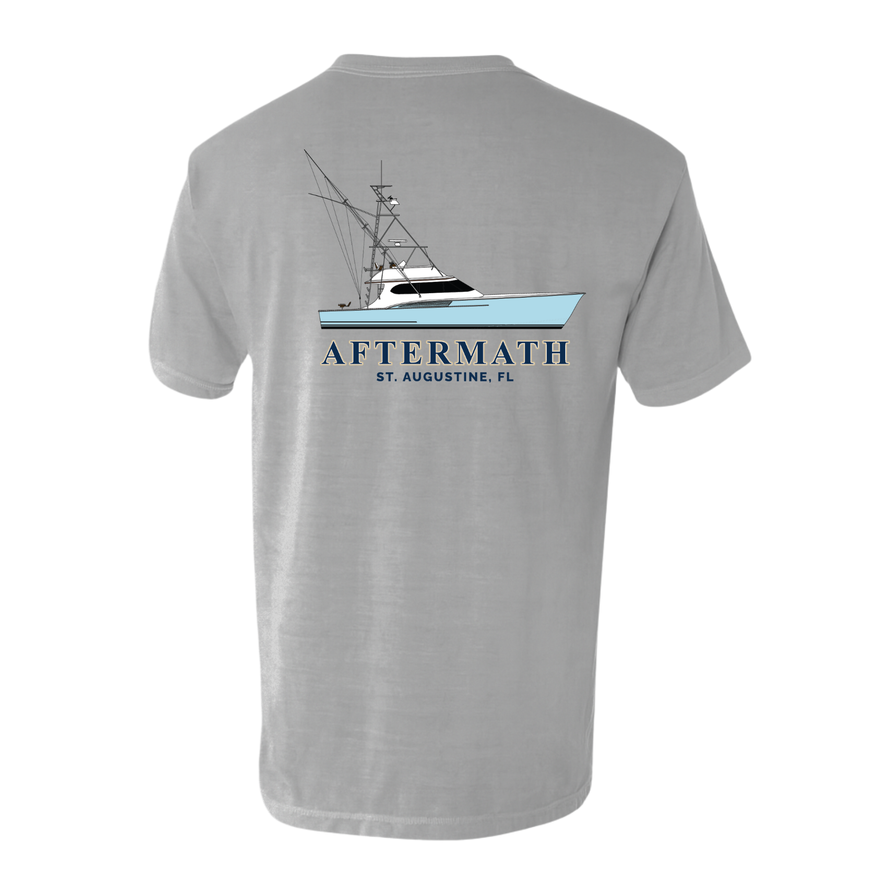 Custom Boat Pocket T-Shirts – Comfort Colors® 100% Cotton
