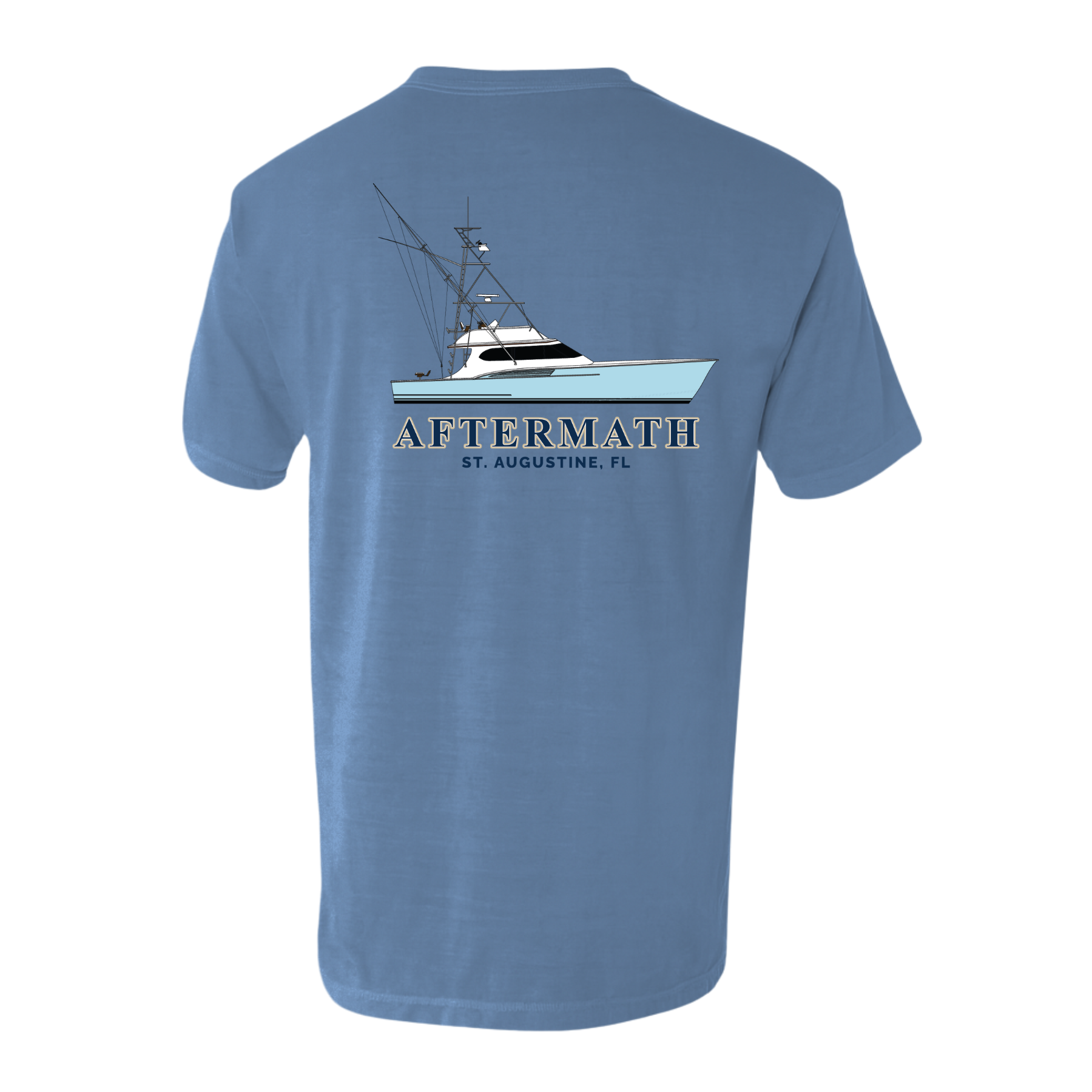 Custom Boat Pocket T-Shirts – Comfort Colors® 100% Cotton
